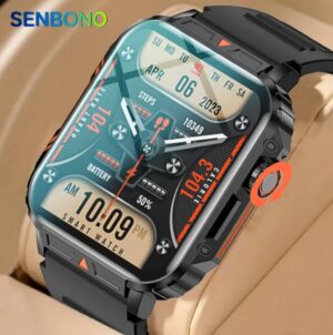 L81 Waterproof Sports Smartwatch with Call & Fitness Tracking